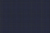 4868/G3-21746 Navy and Green Check Suit Fabric