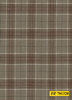 701320/P3-22117 Brown, Red & Navy Check Suit Fabric