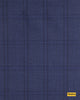 704016/P3-17871 Blue Check Suit Fabric