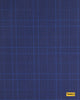 704022/P3-17877 Blue Check Suit Fabric