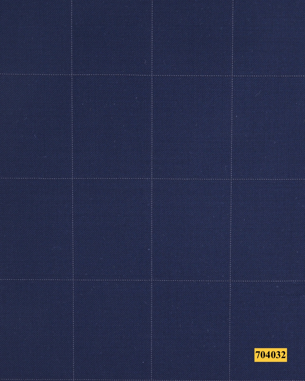 704032/P3-17887 Dark Blue With White Check Suit Fabric