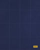 704032/P3-17887 Dark Blue With White Check Suit Fabric