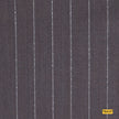 704147/P3-17931 Brown With White Stripe Suit Fabric