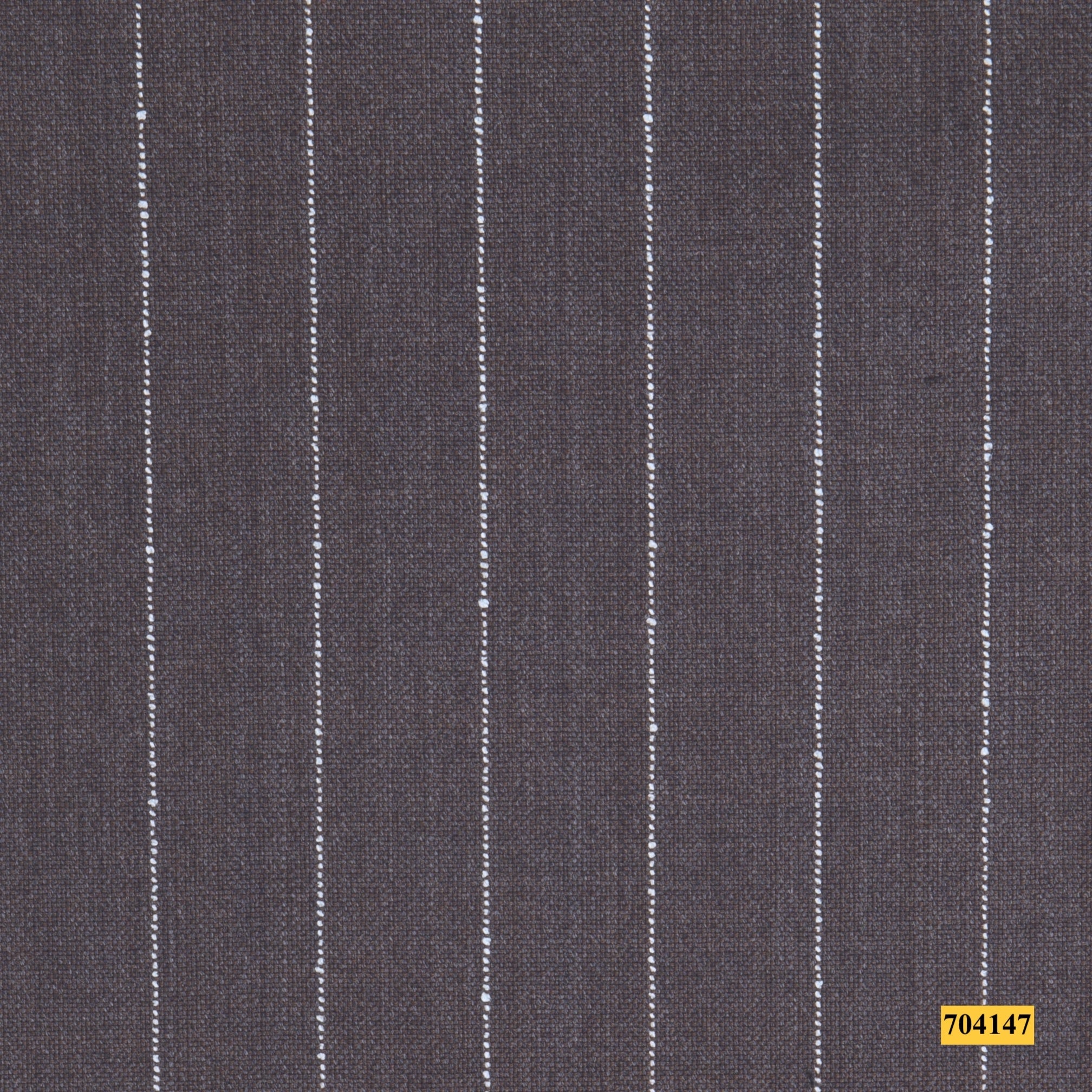 704147/P3-17931 Brown With White Stripe Suit Fabric