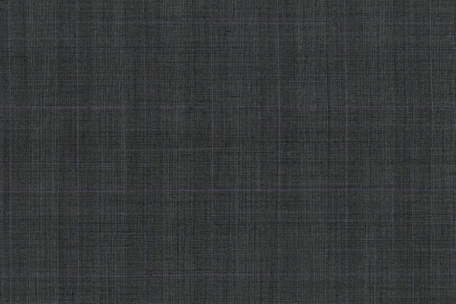 71112-2/10329 Purple Check On Grey Prince Of Wales Pants Fabric