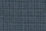 71124-2/10340 Blue Grey Palid Check Suit Fabric