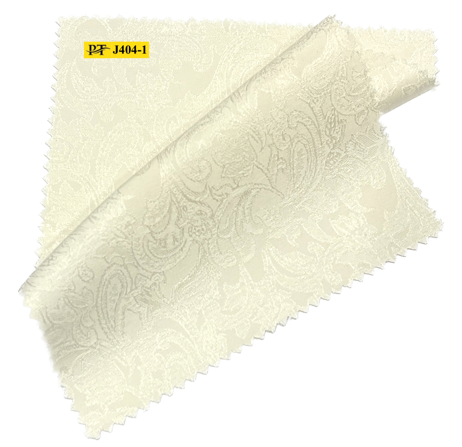 J404-1/P2-22015 Ivory Jacquard Pants Fabric