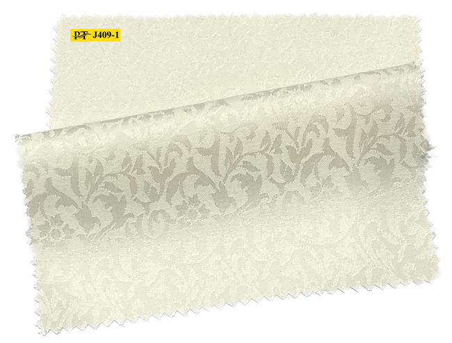 J409-1/P2-22035 Ivory Jacquard Pants Fabric