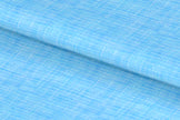 LH2101-8/W6-36643 Light Blue Solid Linen Shirting Fabric