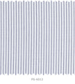 S6012/N3-34558 White with Dark Blue Stripe Fine Giza Cotton Shirting Fabric