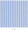 S6040/N3-34609 Light Blue with White Stripe Fine Giza Cotton Shirting Fabric