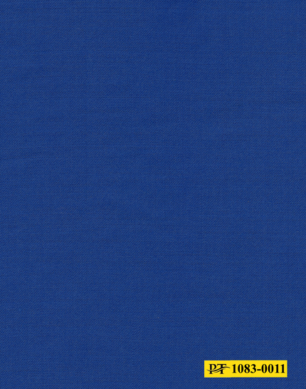 1083-0011/P4-18191 Cobalt Blue Plain Suit Fabric