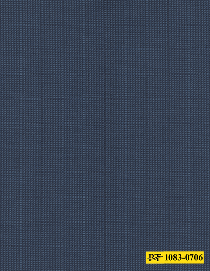 1083-0706/P4-18247 Blue Pinpoint Suit Fabric