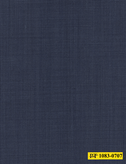 1083-0707/P4-18248 Grey Blue Pinpoint Suit Fabric