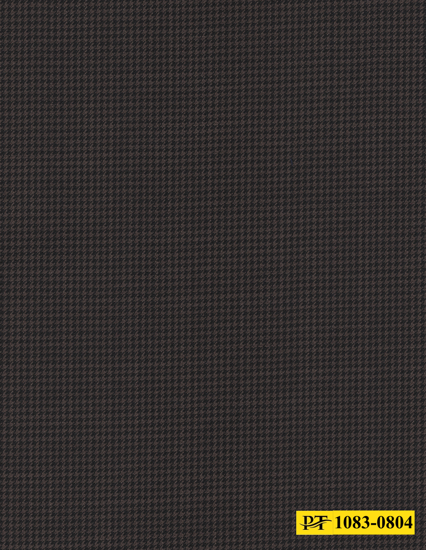 1083-0804/P4-18254 Brown & Black Houndstooth Jacket Fabric