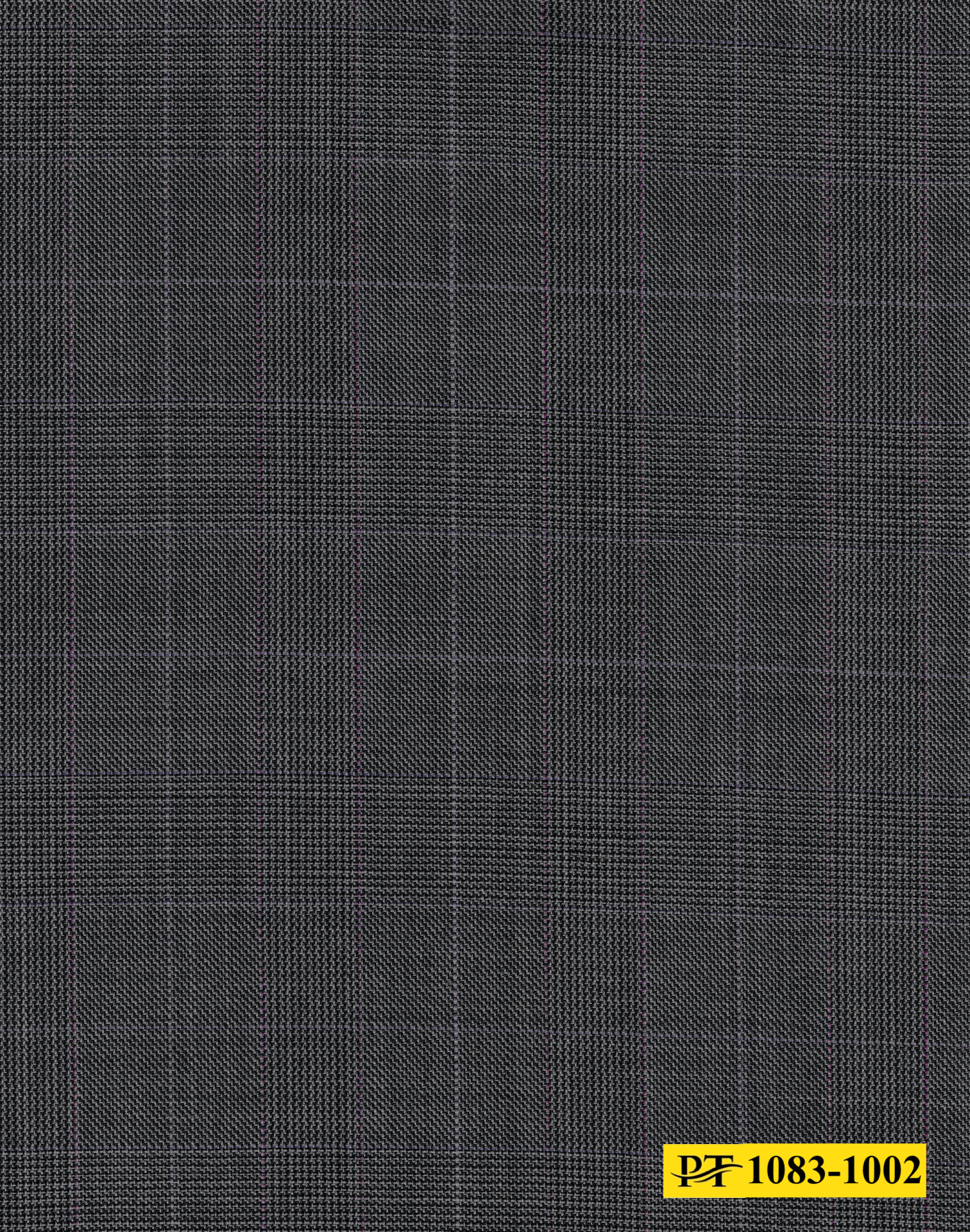 1083-1002/P4-18265 Grey With Pink Check Pants Fabric