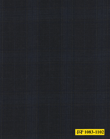 1083-1102/P4-18271 Dark Grey Check Suit Fabric