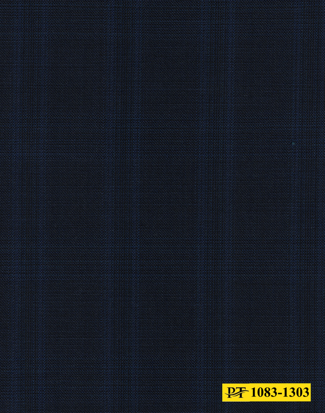 1083-1303/P4-18276 Dark Navy Check Jacket Fabric