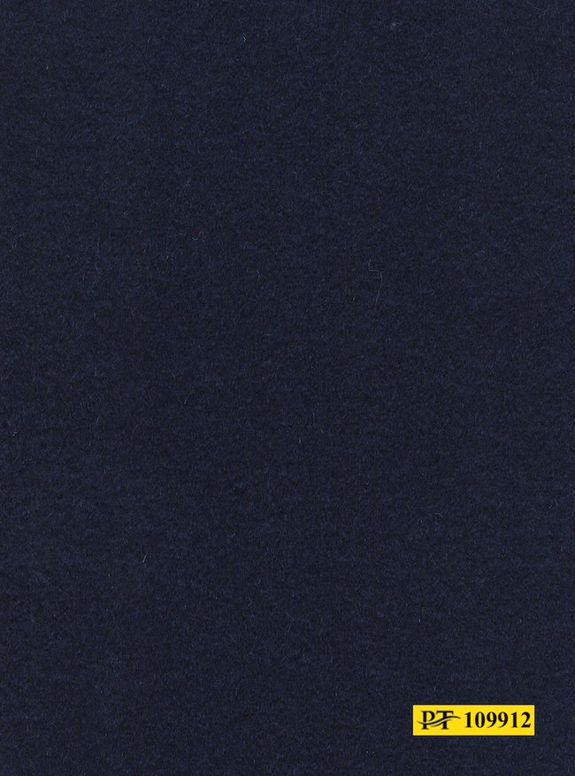 109912/POC-209 Navy Blue Overcoat Fabric