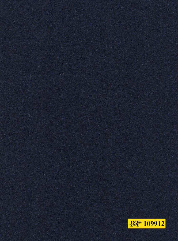 109912/POC-209 Navy Blue Overcoat Fabric