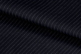 21304-3/G6-16765 Navy With White Small Stripe Pants Fabric