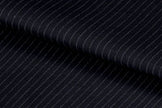 21304-3/G6-16765 Navy With White Small Stripe Suit Fabric