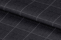 21310-2/G6-16755 Grey Pinhead With White Check Pants Fabric