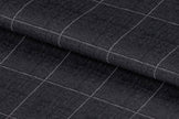 21310-2/G6-16755 Grey Pinhead With White Check Vest Fabric