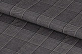 21338/G6-22708 Light Grey Houndstooth Check Vest Fabric
