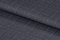21339/G6-22709 Light Blue Grey Houndstooth Check Pants Fabric