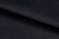 21366/G6-22701 Dark Navy With Maroon Windowpane Pants Fabric