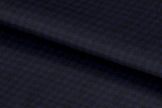21376/G6-22719 Navy & Black Tweed Vest Fabric