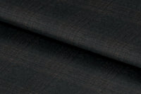 21384/G6-22705 Seaweed With Brown & Tan Windowpane Vest Fabric