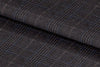 21388/G6-22690 Tan Brown With Blue Check Pants Fabric
