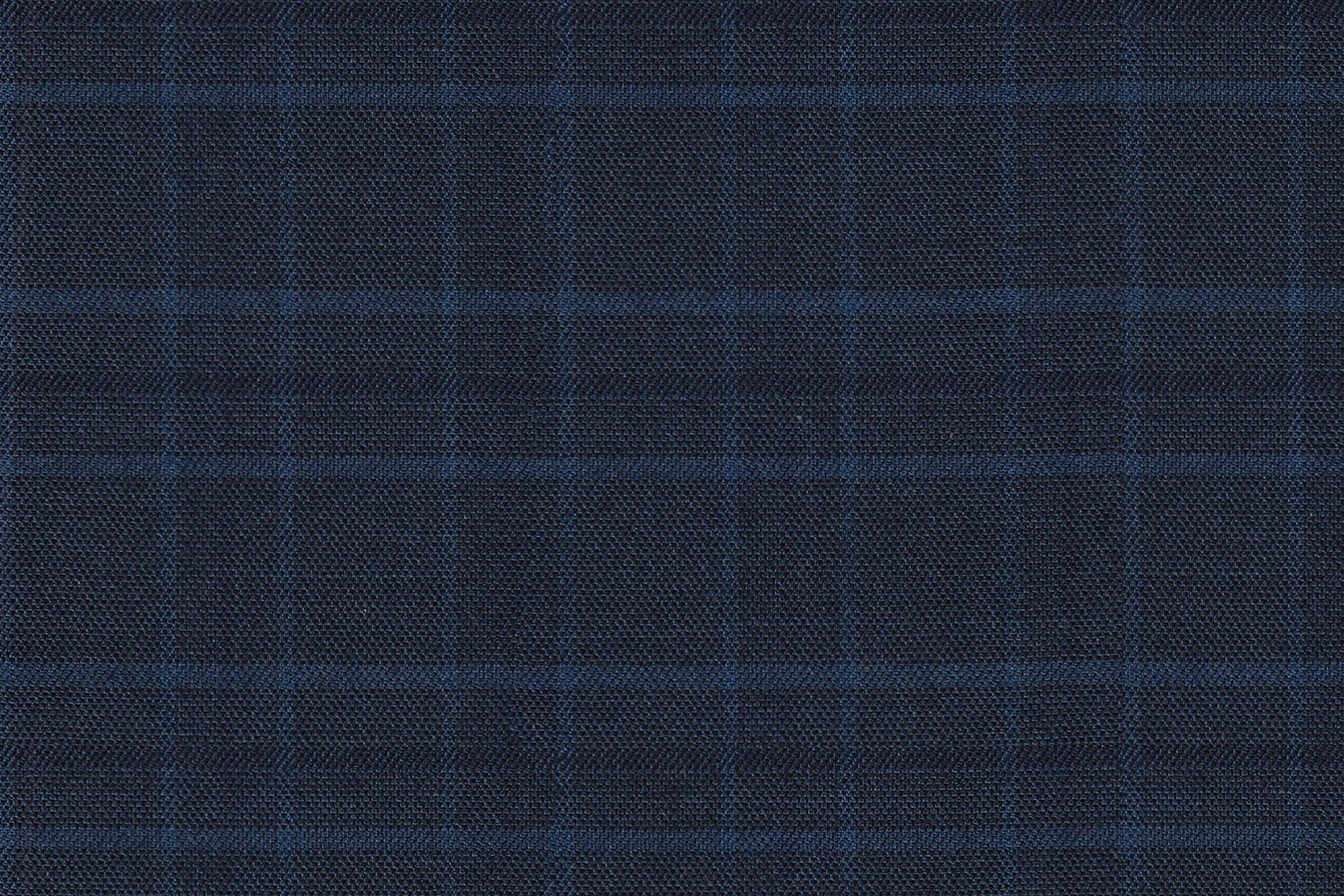 2199003/G1-22963 Blue with Navy Blue Check Suit Fabric