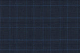 2199003/G1-22963 Blue with Navy Blue Check Suit Fabric