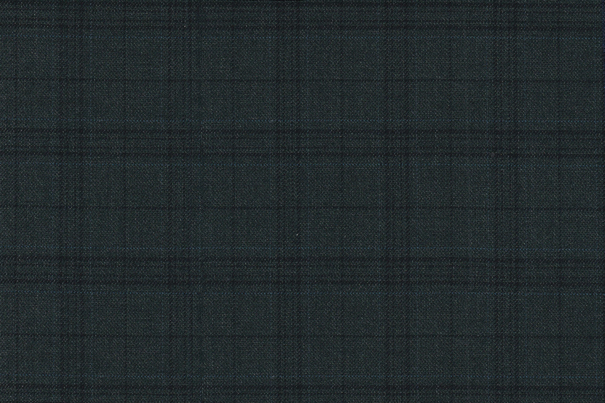 2199007/G1-22954 Dark Green with Navy Check Jacket Fabric