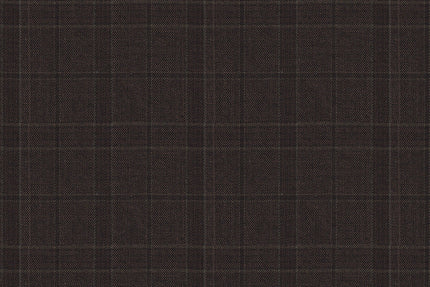 2199008/G1-22951 Brown with Sage Check Suit Fabric