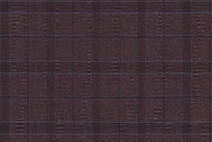 2199010/G1-22949 Rust Brown with Teal Check Suit Fabric