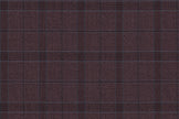 2199010/G1-22949 Rust Brown with Teal Check Jacket Fabric