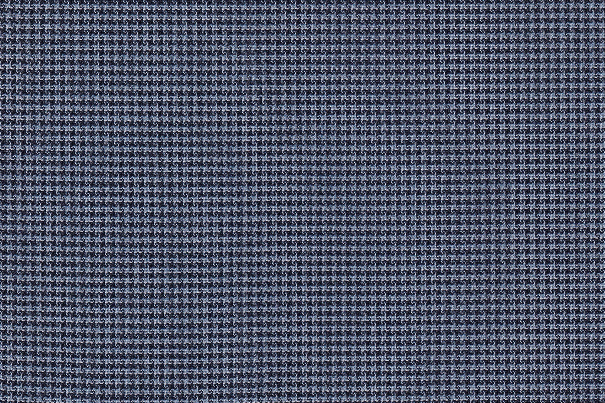 2199012/G1-22948 Light Blue and Black Houndstooth Jacket Fabric