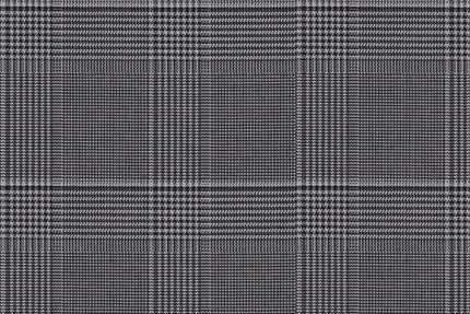 2199014/G1-22955 Black & White Houndstooth Plaid Suit Fabric
