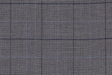 2199015/G1-22927 Gray with Navy Check Pants Fabric