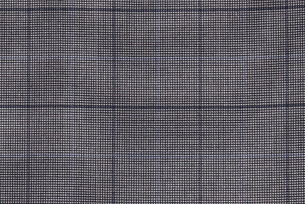 2199015/G1-22927 Gray with Navy Check Suit Fabric