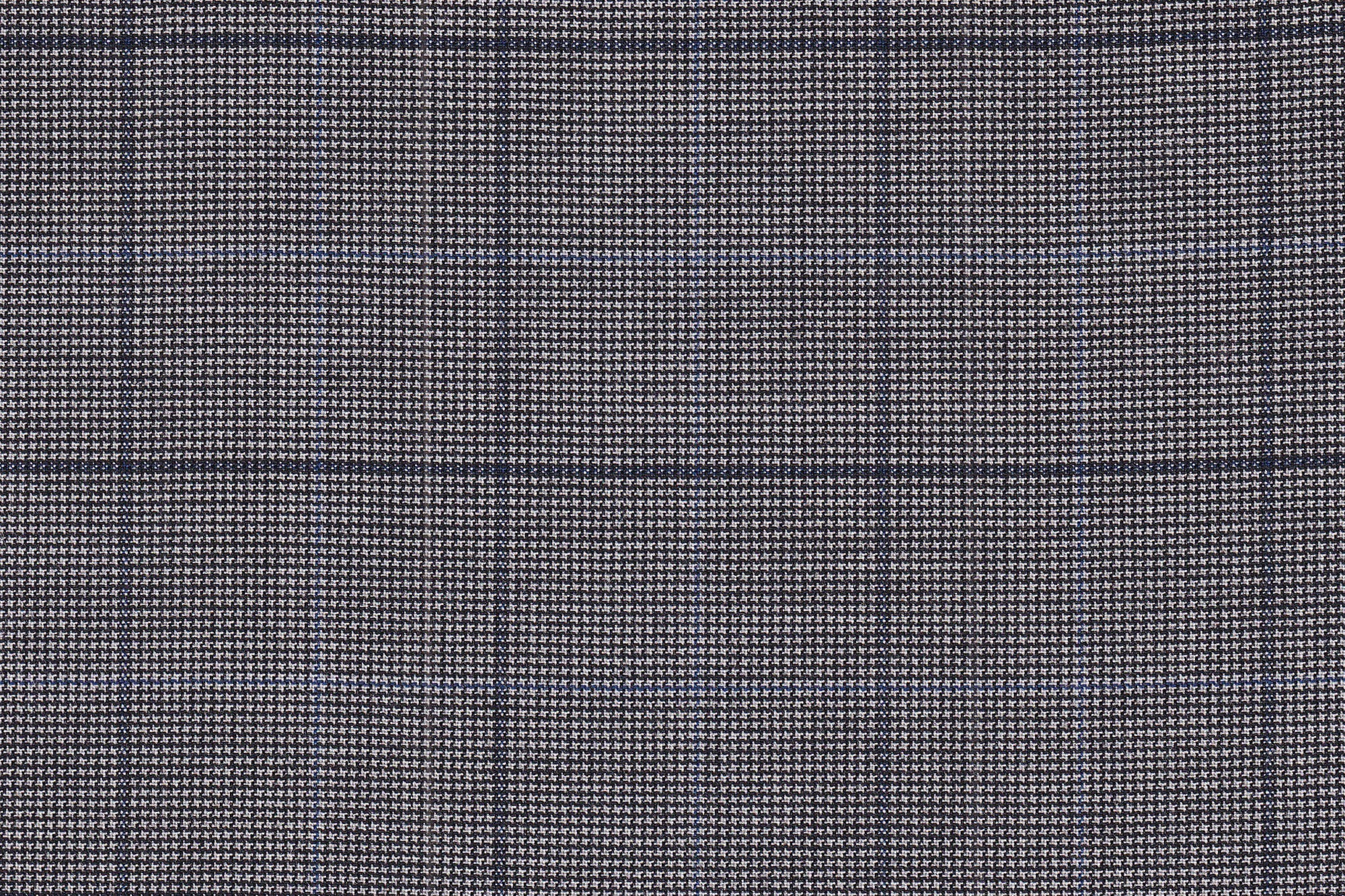 2199015/G1-22927 Gray with Navy Check Jacket Fabric