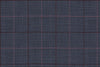2199016/G1-22928 Denim Blue with Red & Pink Check Jacket Fabric