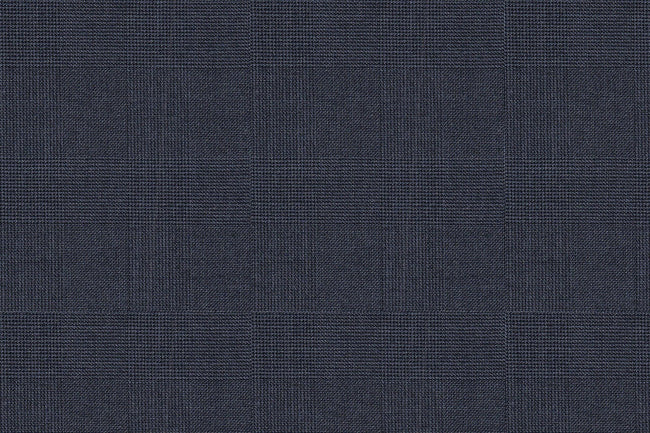 2199026/G1-22915 Blue Grey Self Check Pants Fabric