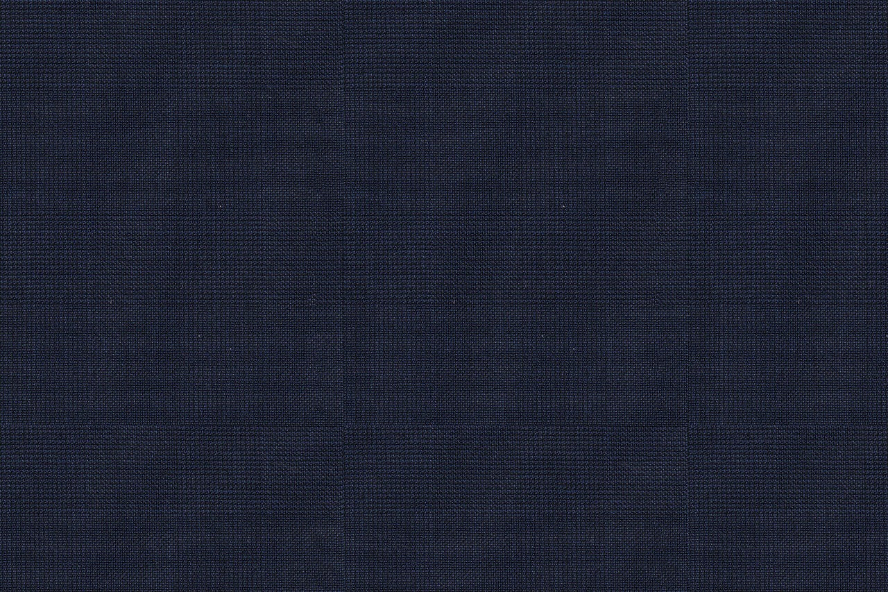 2199027/G1-22916 Navy Self Check Pants Fabric