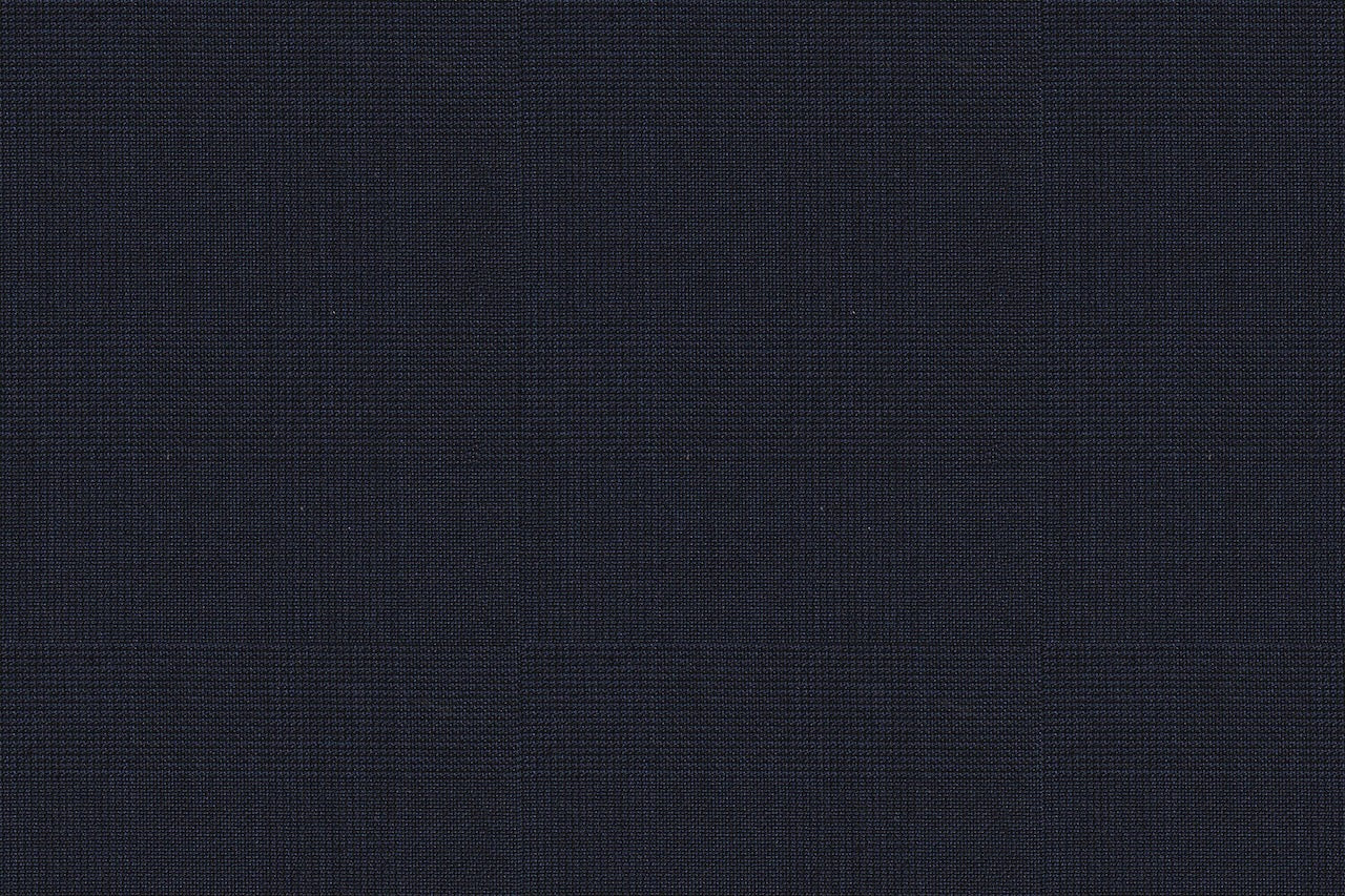2199028/G1-22917 Midnight Blue Self Check Suit Fabric