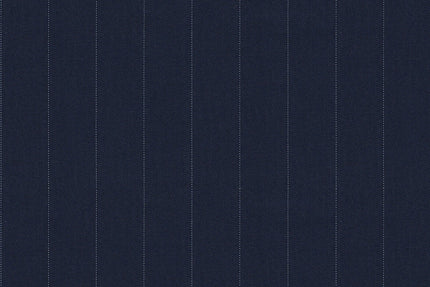 2199029/G1-22895 Navy With Light Blue Stripe Suit Fabric